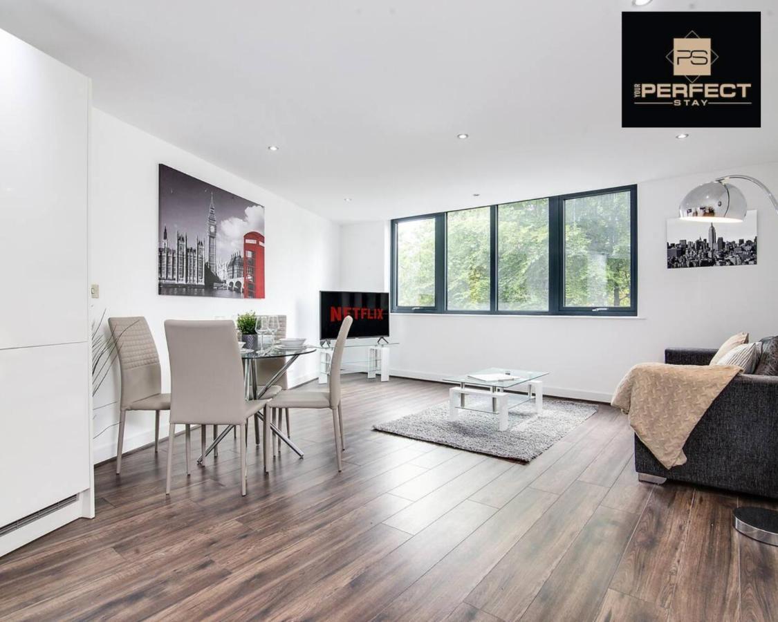 Luxe Modern Apartment By Your Perfect Stay Short Lets Бірмінгем Екстер'єр фото