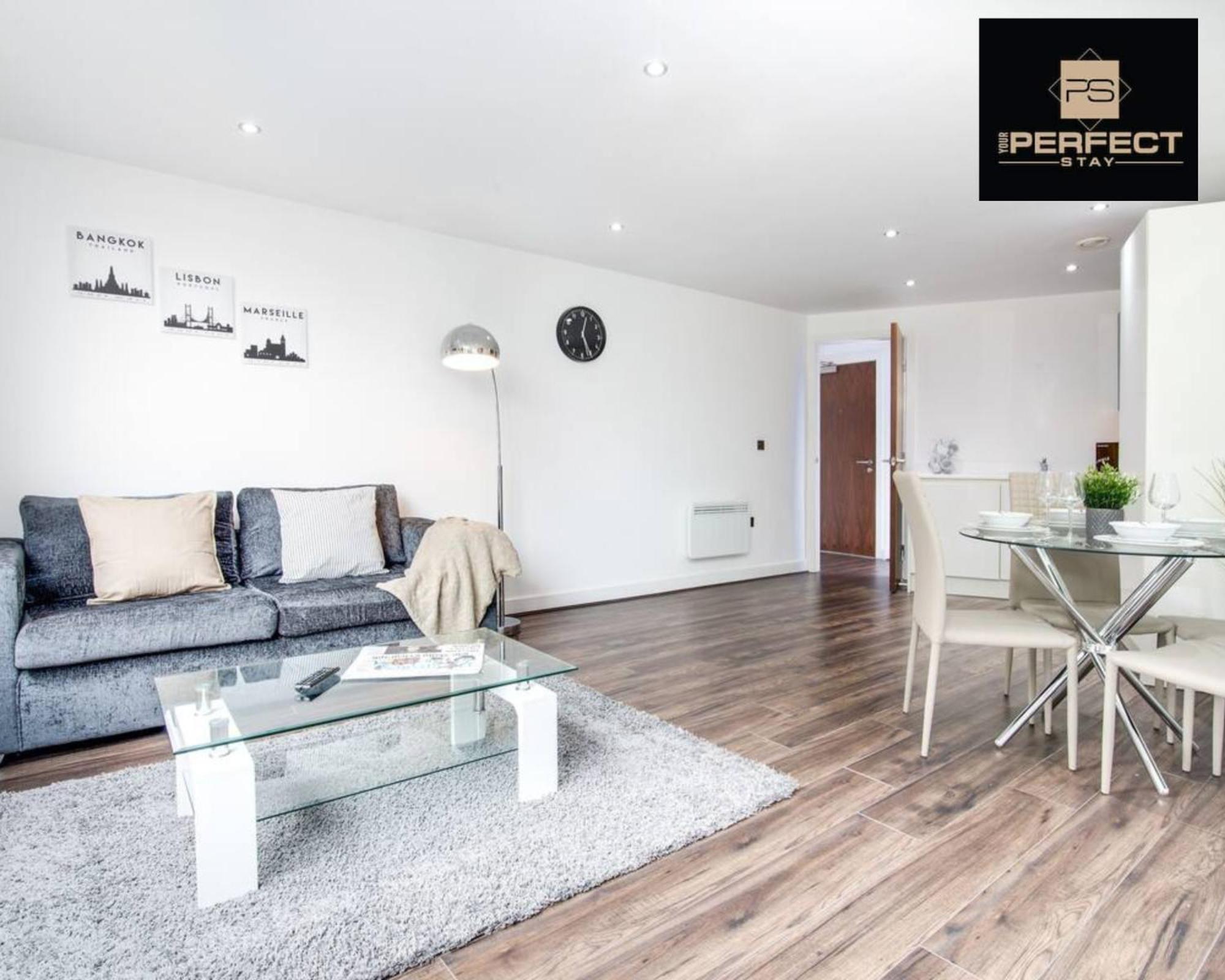 Luxe Modern Apartment By Your Perfect Stay Short Lets Бірмінгем Екстер'єр фото