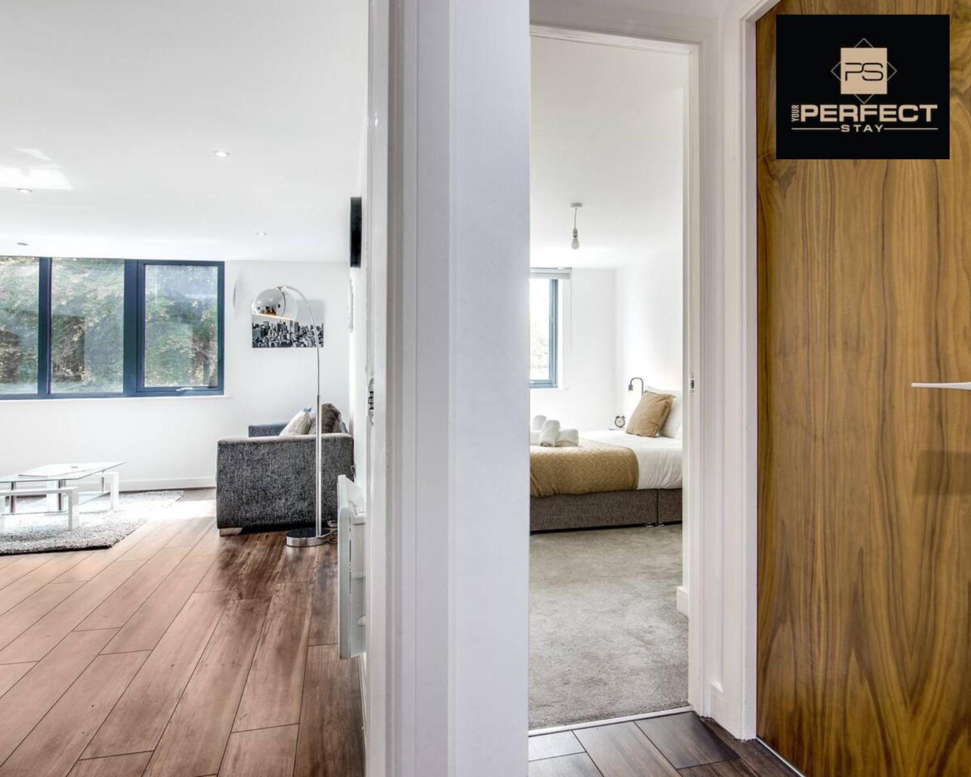 Luxe Modern Apartment By Your Perfect Stay Short Lets Бірмінгем Екстер'єр фото