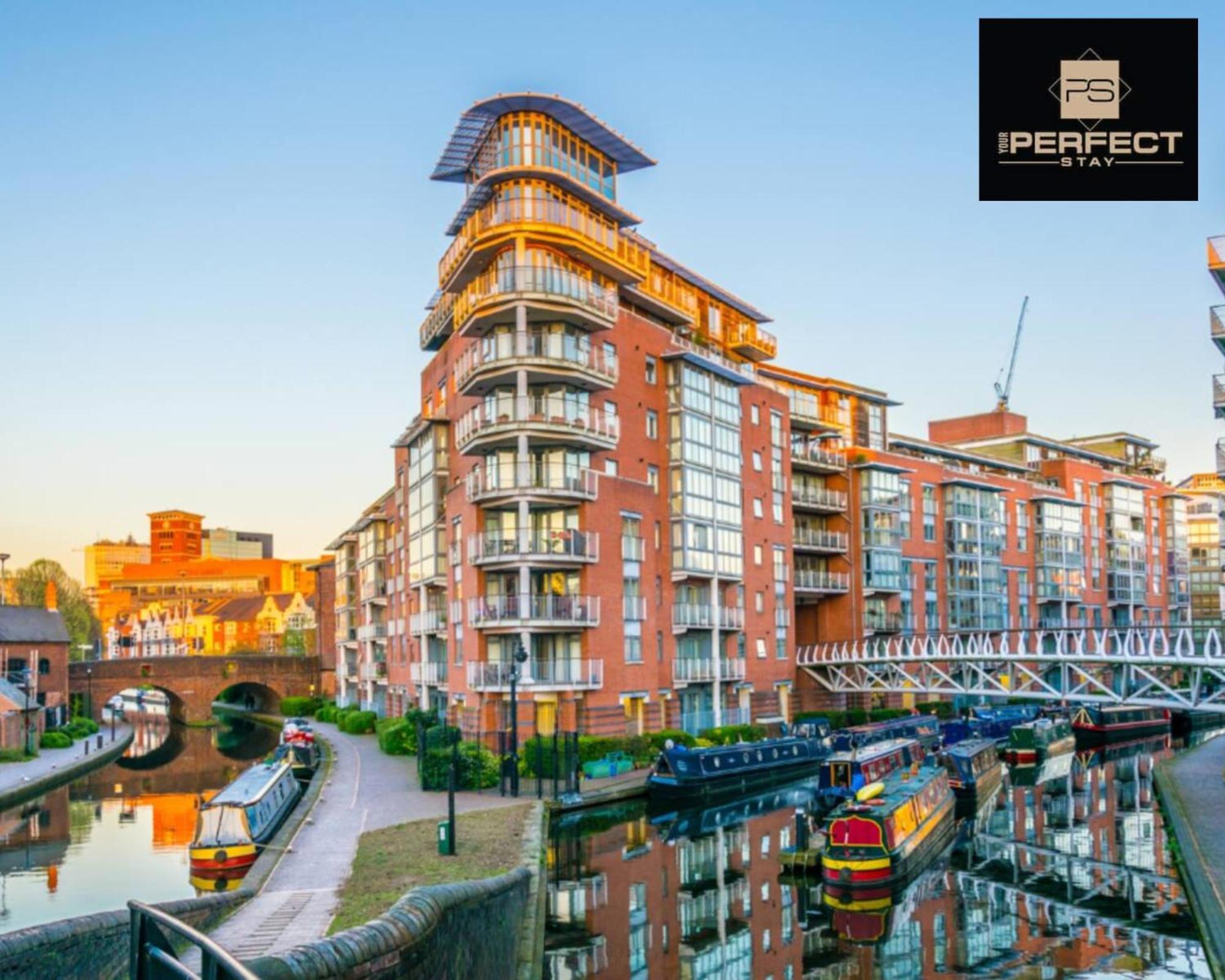 Luxe Modern Apartment By Your Perfect Stay Short Lets Бірмінгем Екстер'єр фото