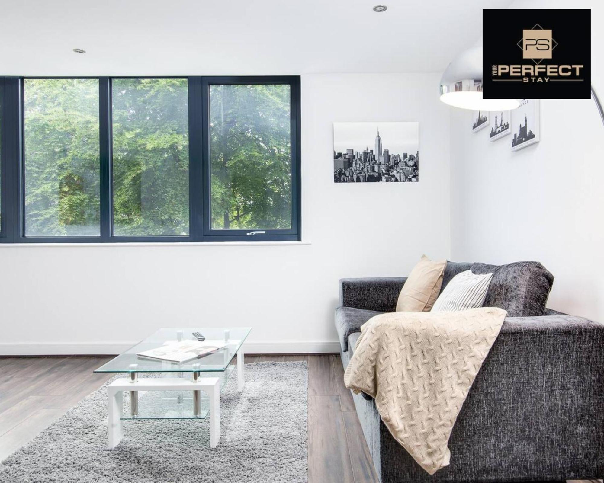 Luxe Modern Apartment By Your Perfect Stay Short Lets Бірмінгем Екстер'єр фото